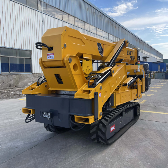 1.5 Ton 5 Ton Spider Crane Telescopic Boom Mini Crawler Mobile Crane Mini Crawler Crane 1.5 Ton 5 Ton Spider Crane Telescopic Boom Mini Crawler Mobile Crane Mini Crawler Crane