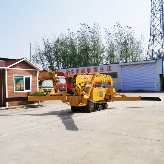 YG Mobile Hydraulic Crane 3 Ton 5ton 8ton 10ton Telescopic Boom 360 Degree Mini Crawler Lifting Spider Crane With Fly Jib