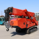2025Hew Customization Spider Crane Equipment 17.5m Crawler Spider Crane Spider Crane Basket Mini Crane