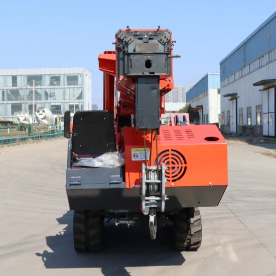 2025Hew Customization Spider Crane Equipment 17.5m Crawler Spider Crane Spider Crane Basket Mini Crane