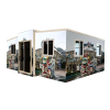20ft Shipping Container Prefabricated Modular Home 3 Bedroom Expandable Tiny House for Villa or Hotel Use
